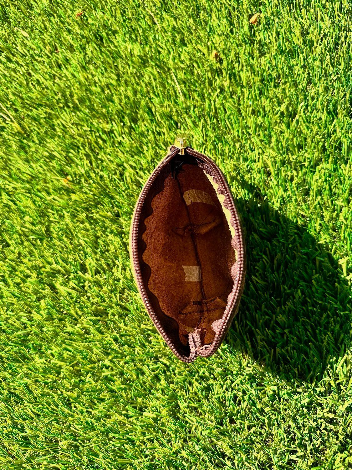 Brown Change Pouch - Leather