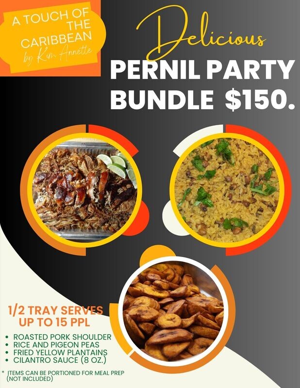 Pernil Party Bundle 
(serves up to 15 ppl)