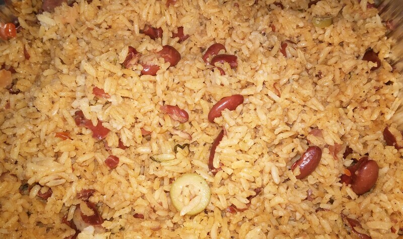 Mixed Red Beans &amp; Rice/ Moro de Habichuelas Rojas