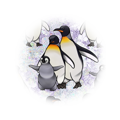 Penguin Family Sparkle