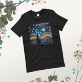 &quot;Starry Night Waddle&quot; Unisex T-Shirt | Bella + Canvas 3001