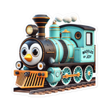 Waddles of Joy Train Sticker