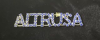 RHINESTONE ALTRUSA PIN