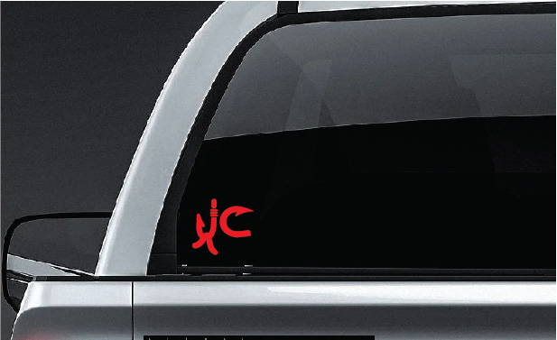 Just Castin Logo Vinyl Sticker