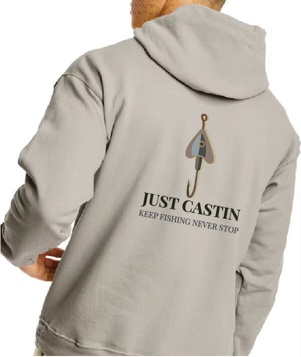 Keep Fishing Never Stop Hoodie