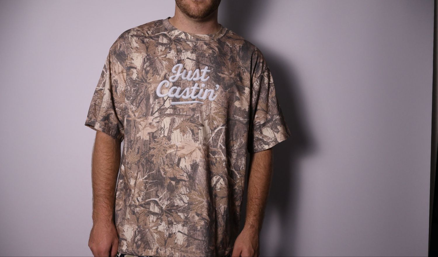 Just Castin Woodland Camo