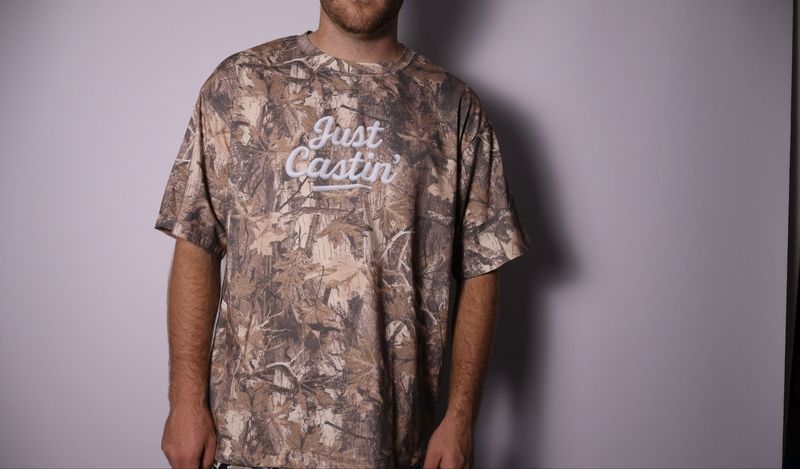 Just Castin Woodland Camo