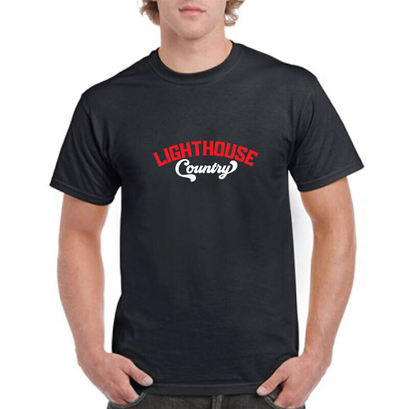 Lighthouse Country T-Shirt Black