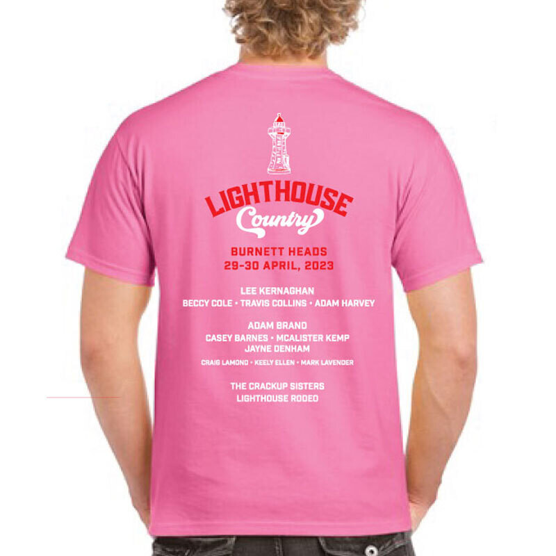 Lighthouse Country T-Shirt Pink