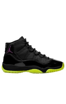 Air Jordan 11 Black/Barely Volt