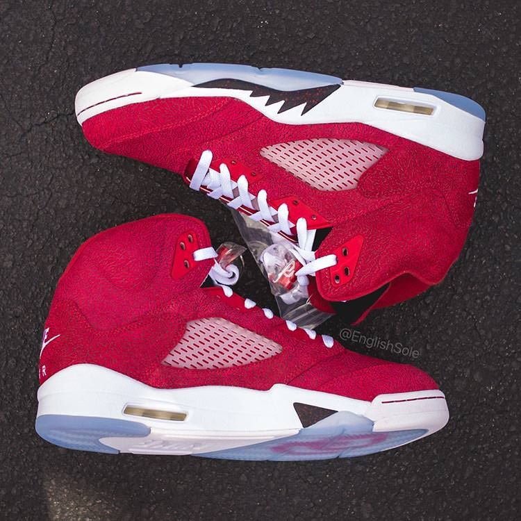 Air Jordan 5 PE (Player Exclusive) Oklahoma Sooners