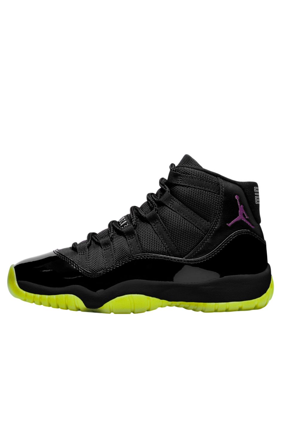 Air Jordan 11 Black/Barely Volt