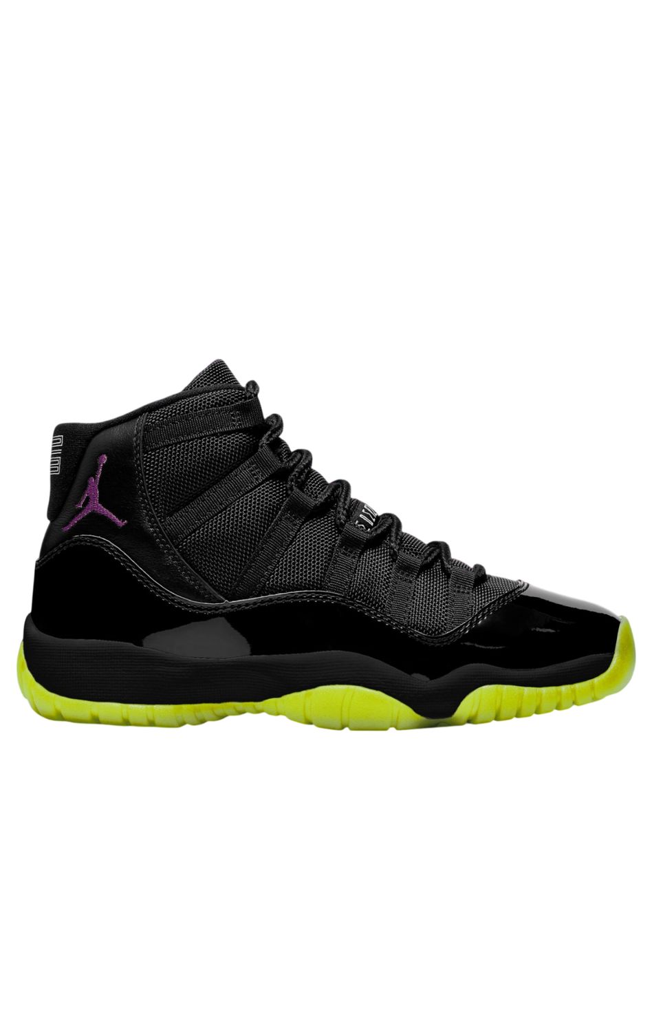 Air Jordan 11 Black/Barely Volt