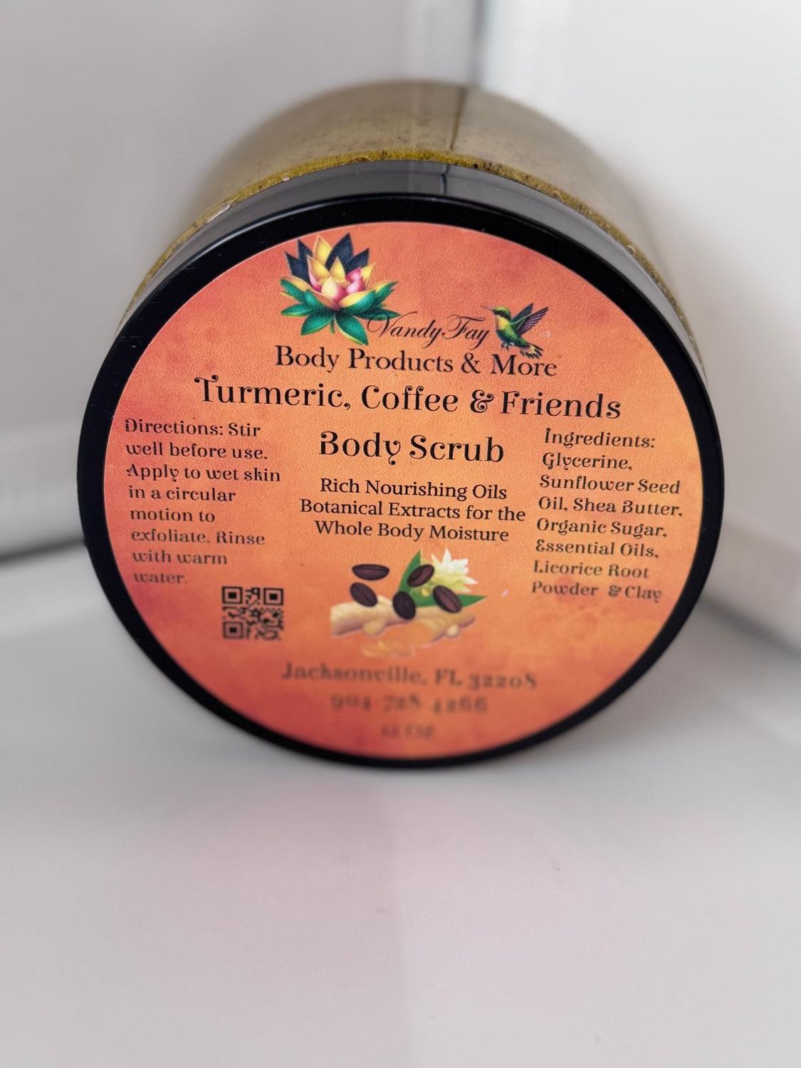 Turmeric, Coffee &amp; Friends Body Scrub