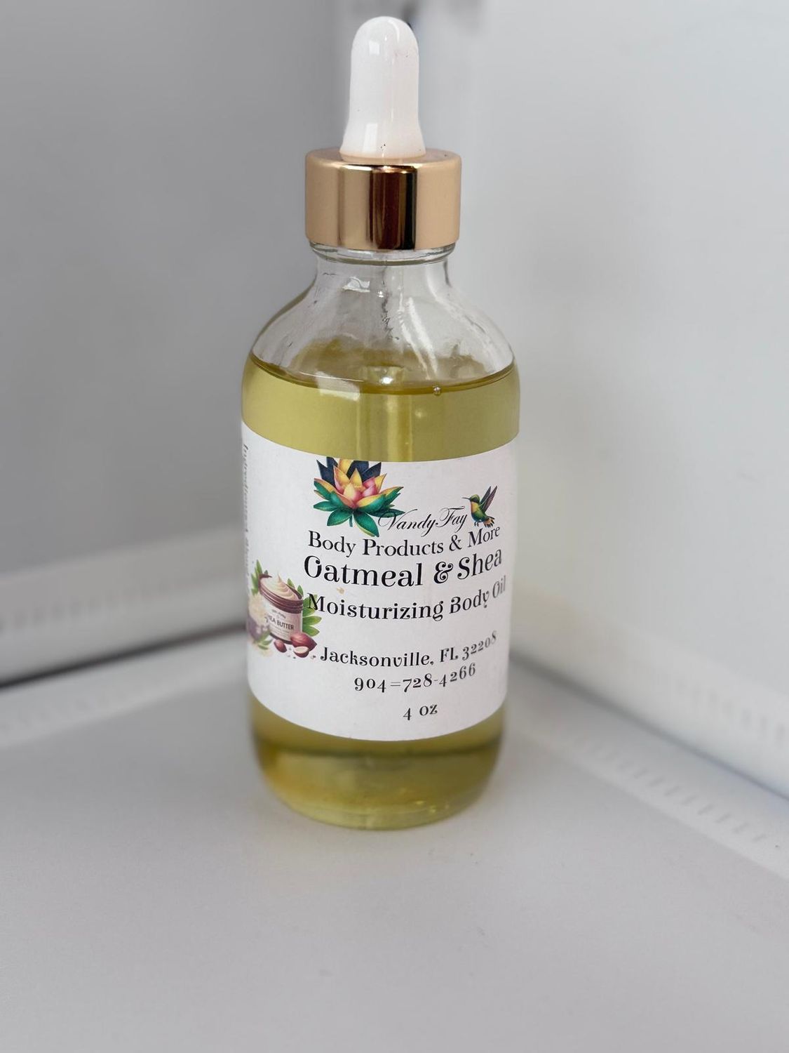 Oatmeal &amp; Shea Body Oil