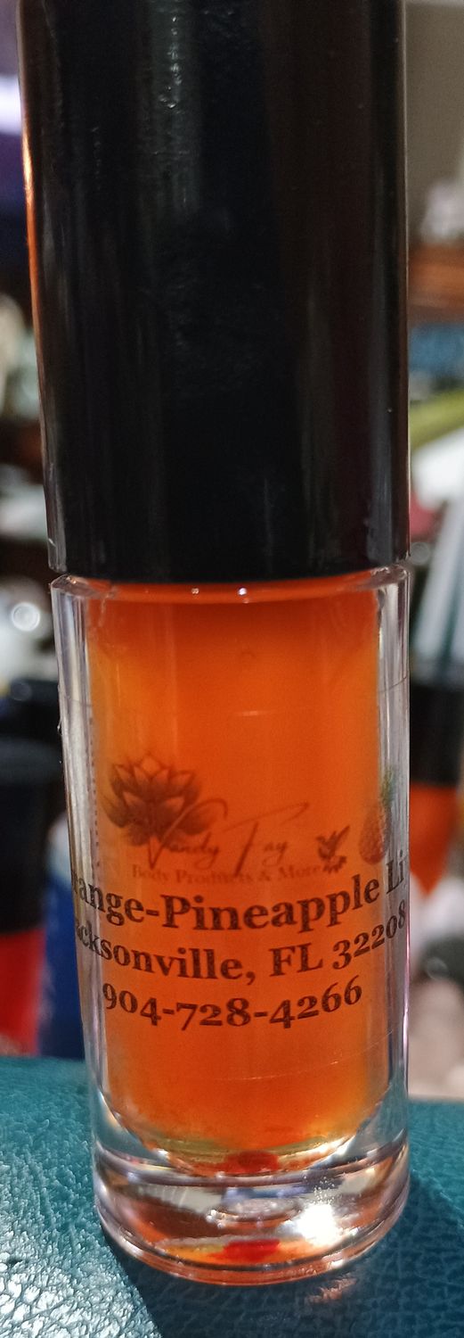 Orange-Pineapple Lip Oil