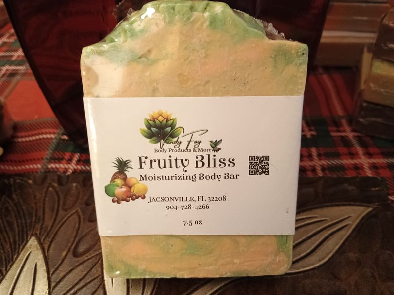 Fruity Bliss Moisturizing Body Bar