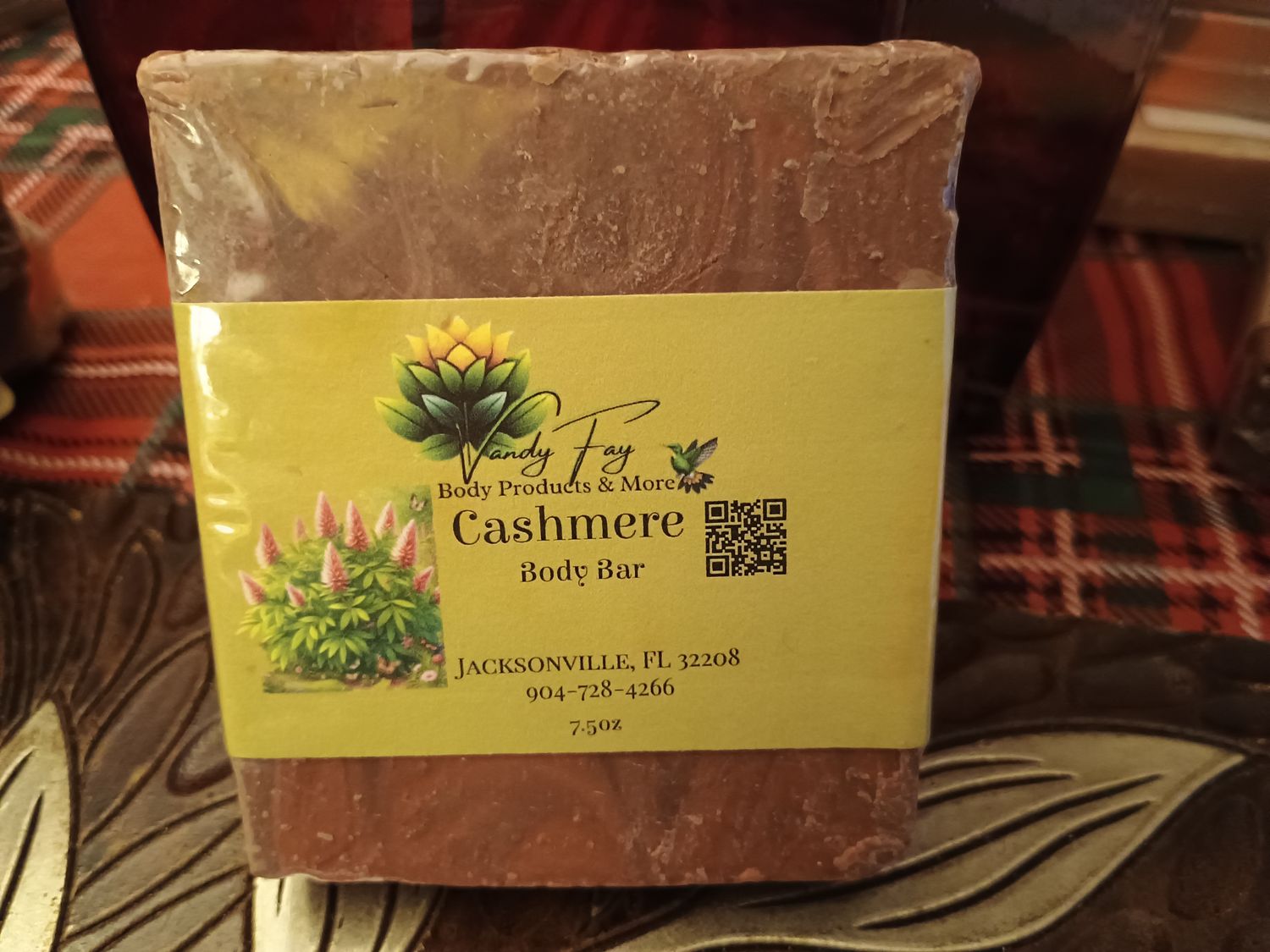 Cashmere Moisturizing Body Bar