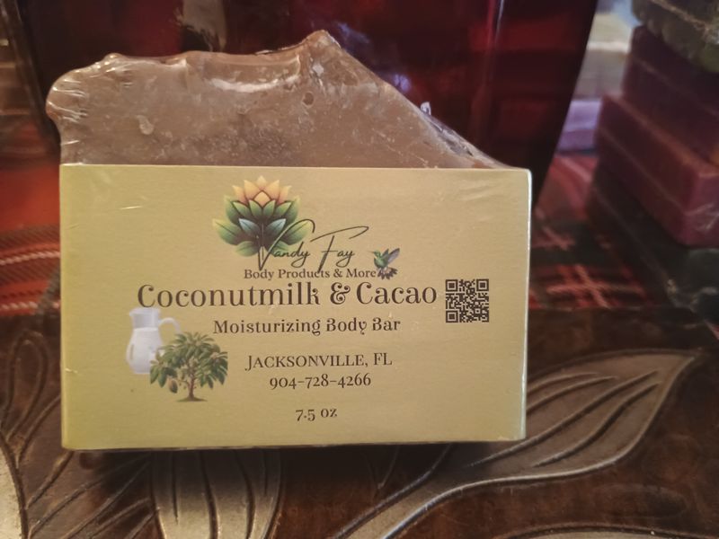 Coconut Milk &amp; Cacao Moisturizing Body Bar