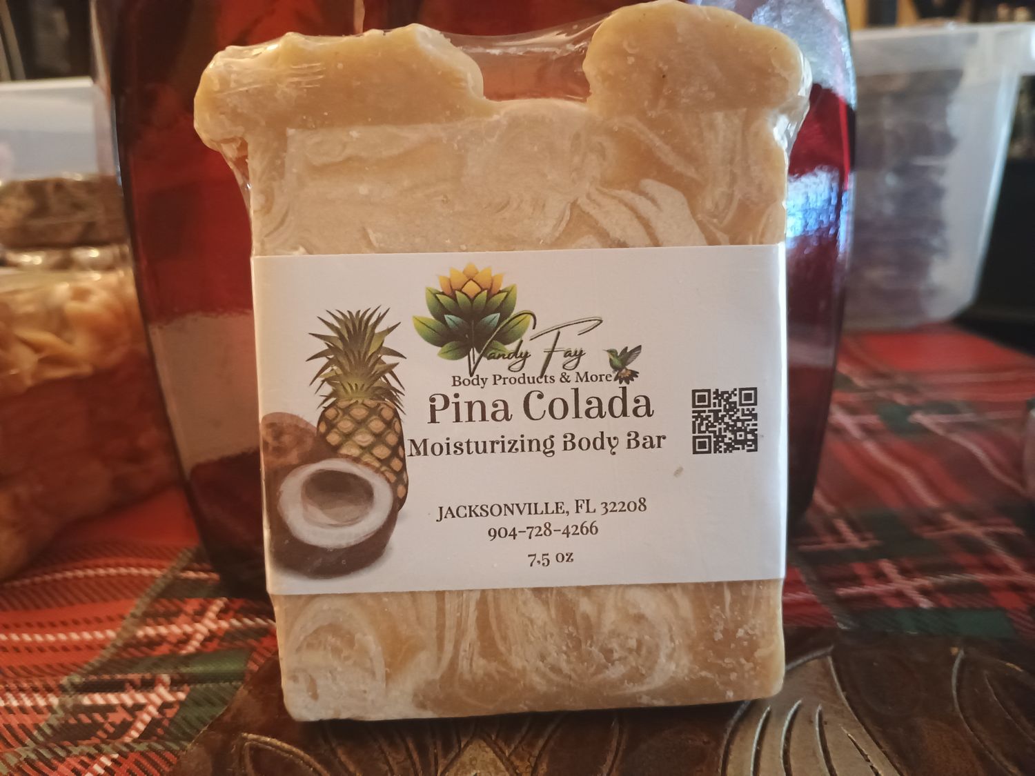 Pina Colada Moisturizing Body Bar