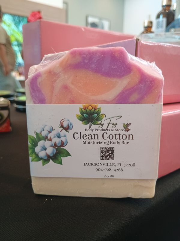 Clean Cotton Moisturizing Body Bar