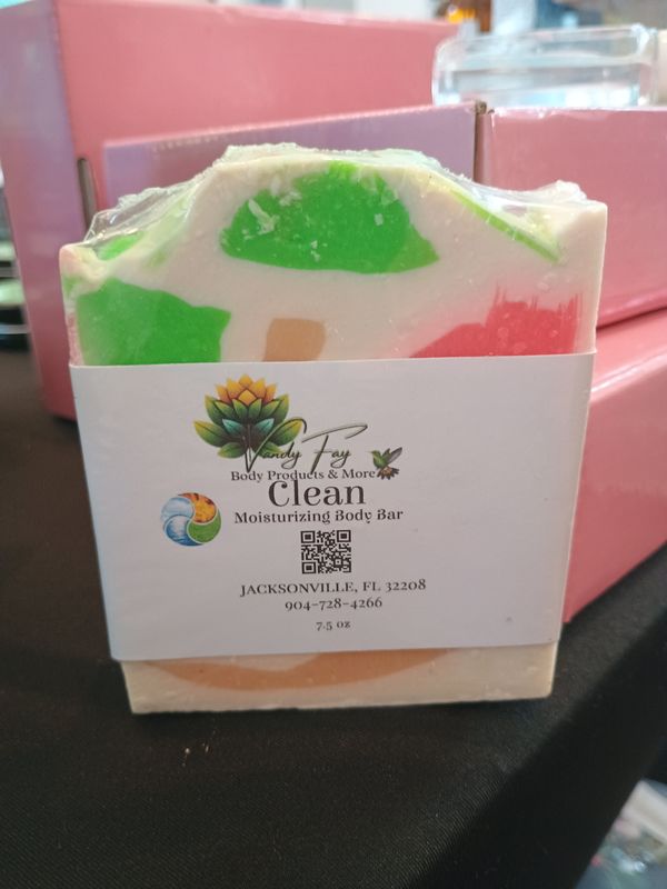 Clean Moisturizing Body Bar