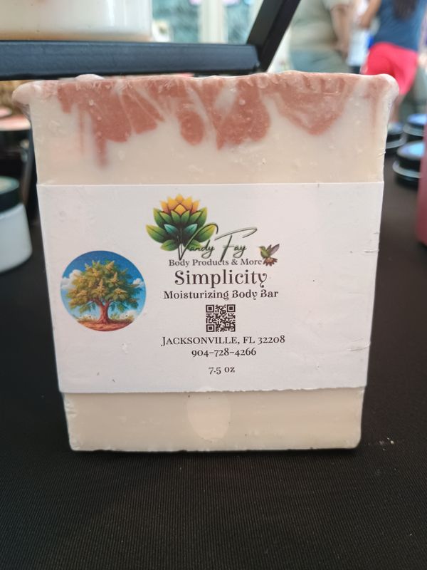 Simplicity Moisturizing Body Bar