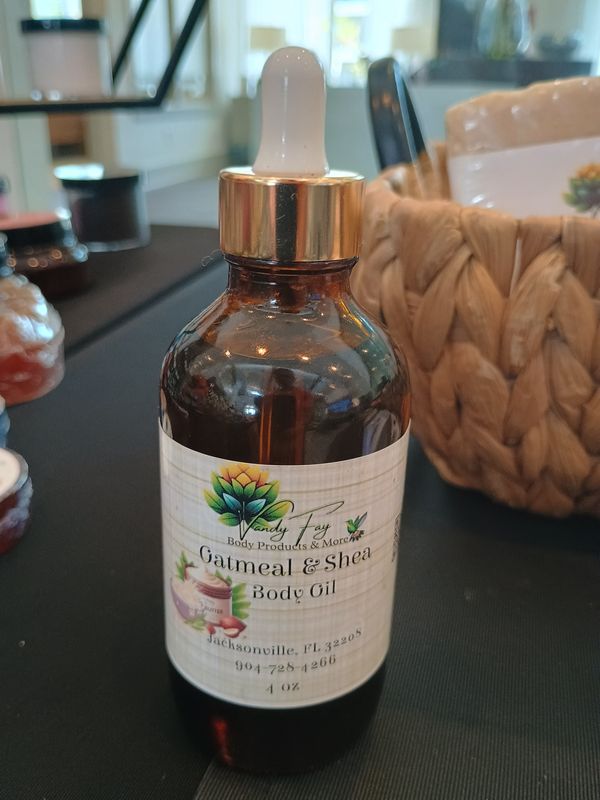Oatmeal &amp; Shea Body Oil