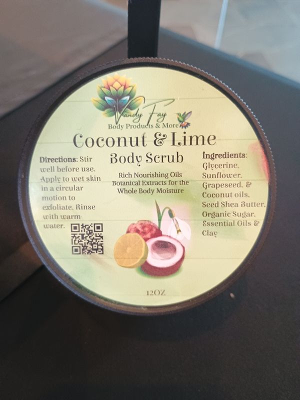 Coconut &amp; Lime Body Scrub