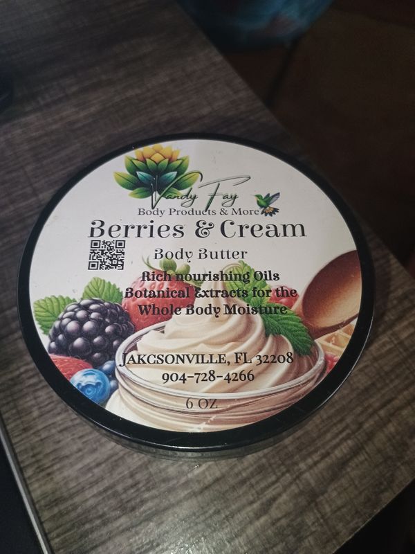 Berries &amp; Cream Body Butter