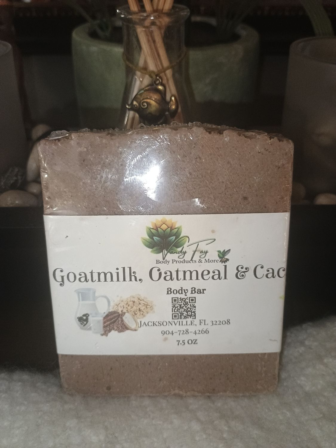 Goat milk, Oatmeal &amp; Cacao