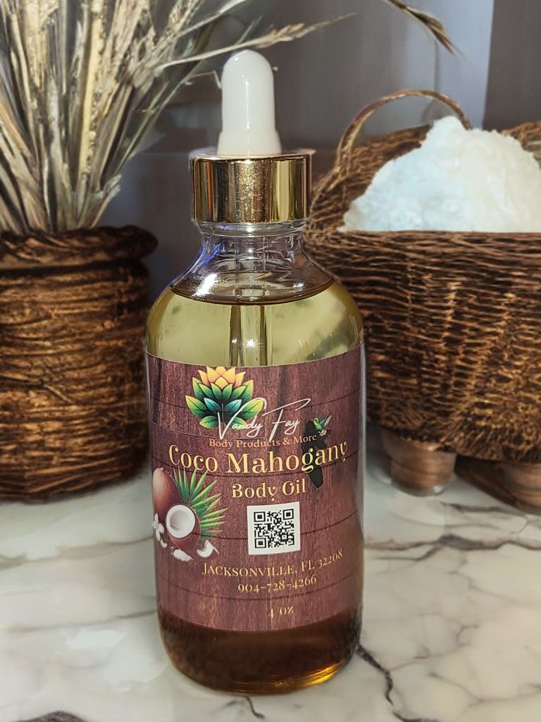 4oz Coco Mahogany Body Oil