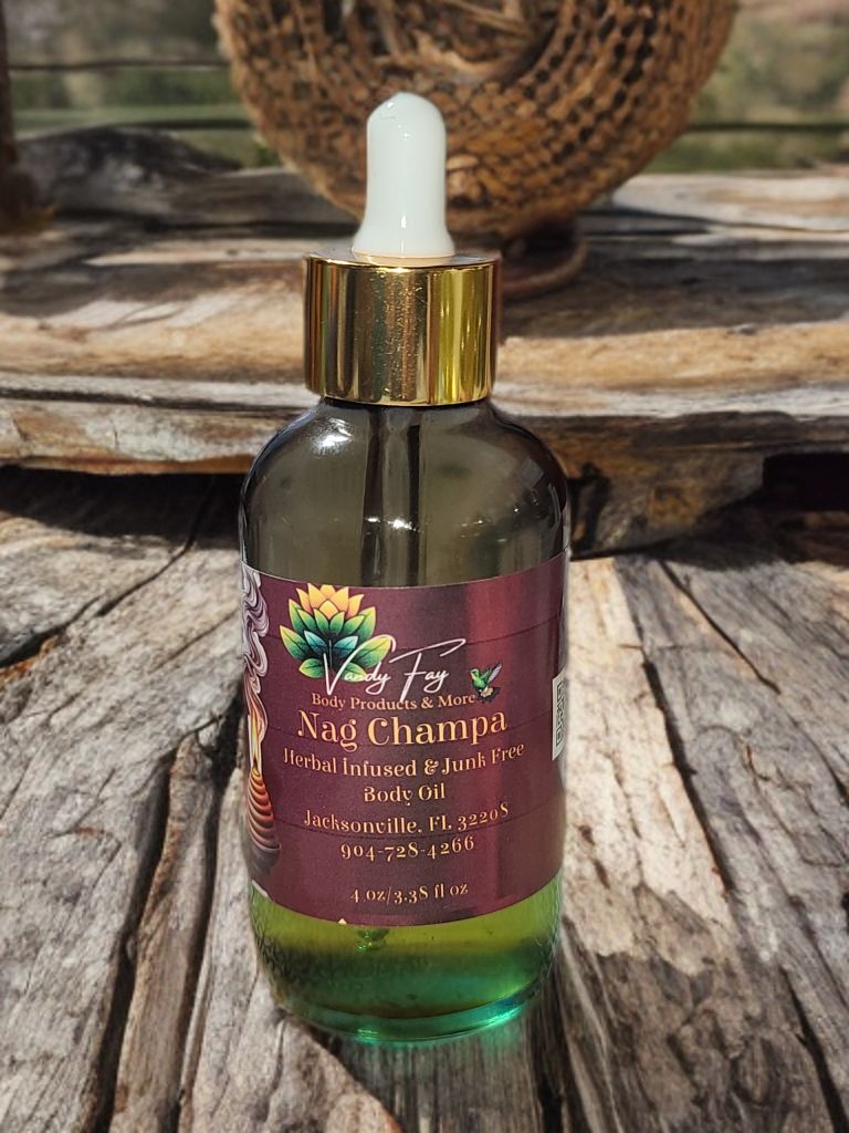 4oz Nag Champa Body Oil