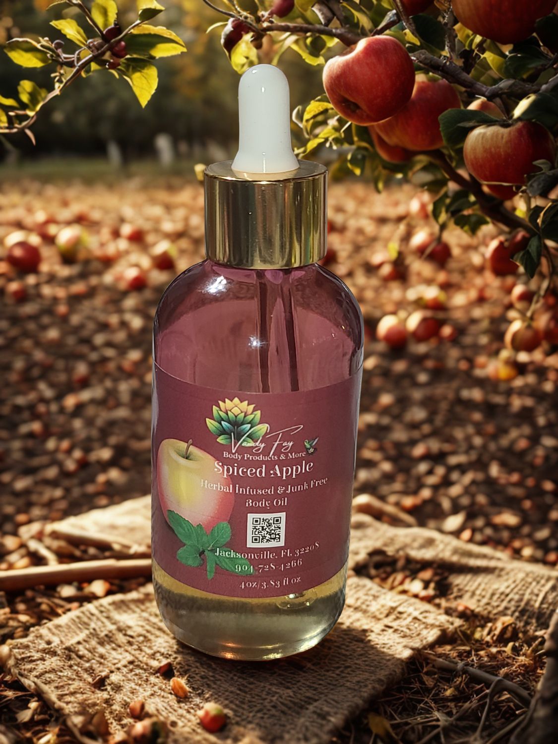 Spiced Apple Body Oil