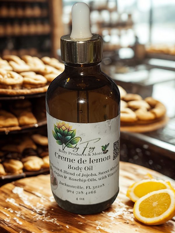 Creme de Lemon Body Oil