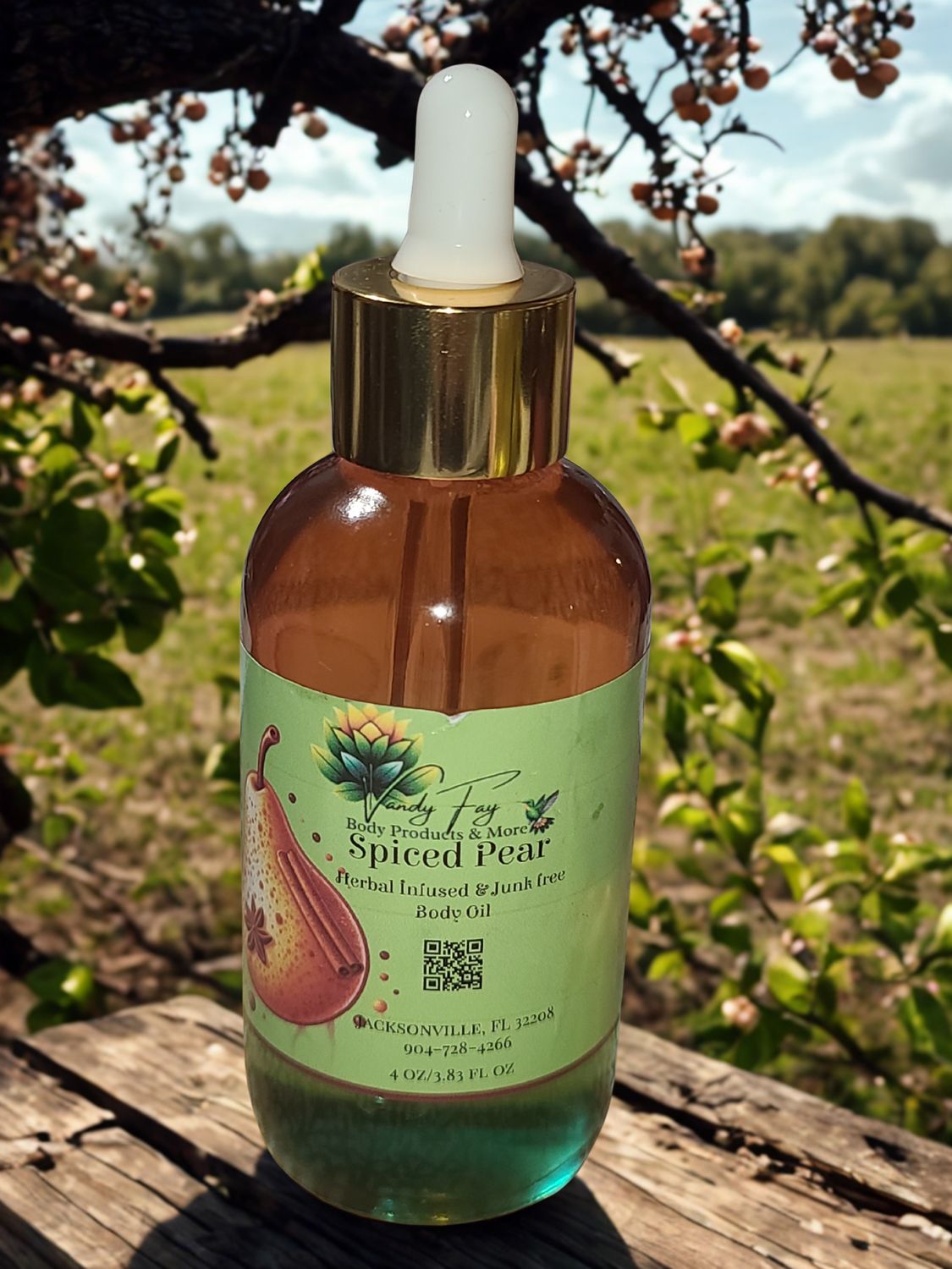 Spiced Pear Body Oil