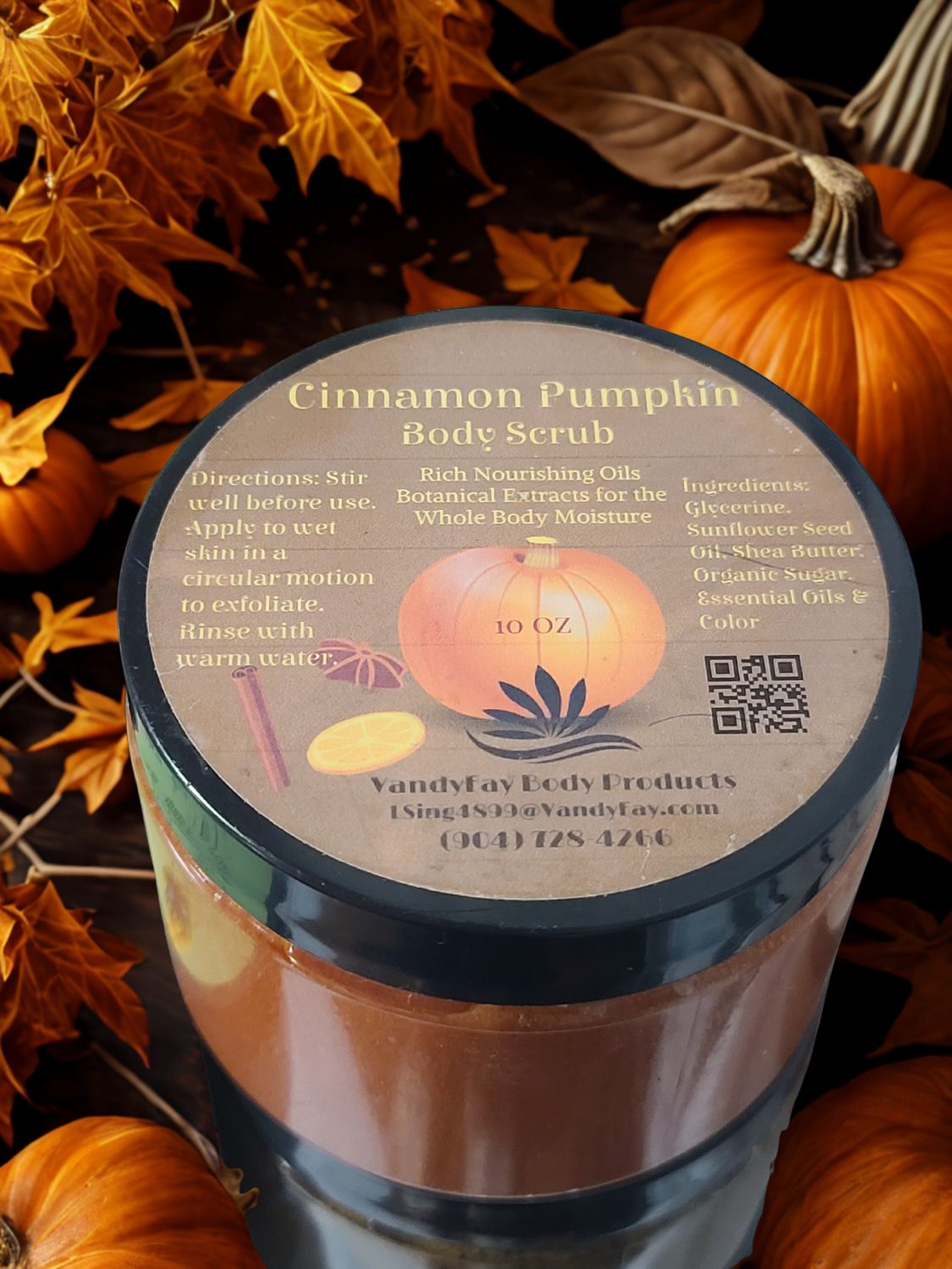 Cinnamon &amp; Pumpkin Body Scrub