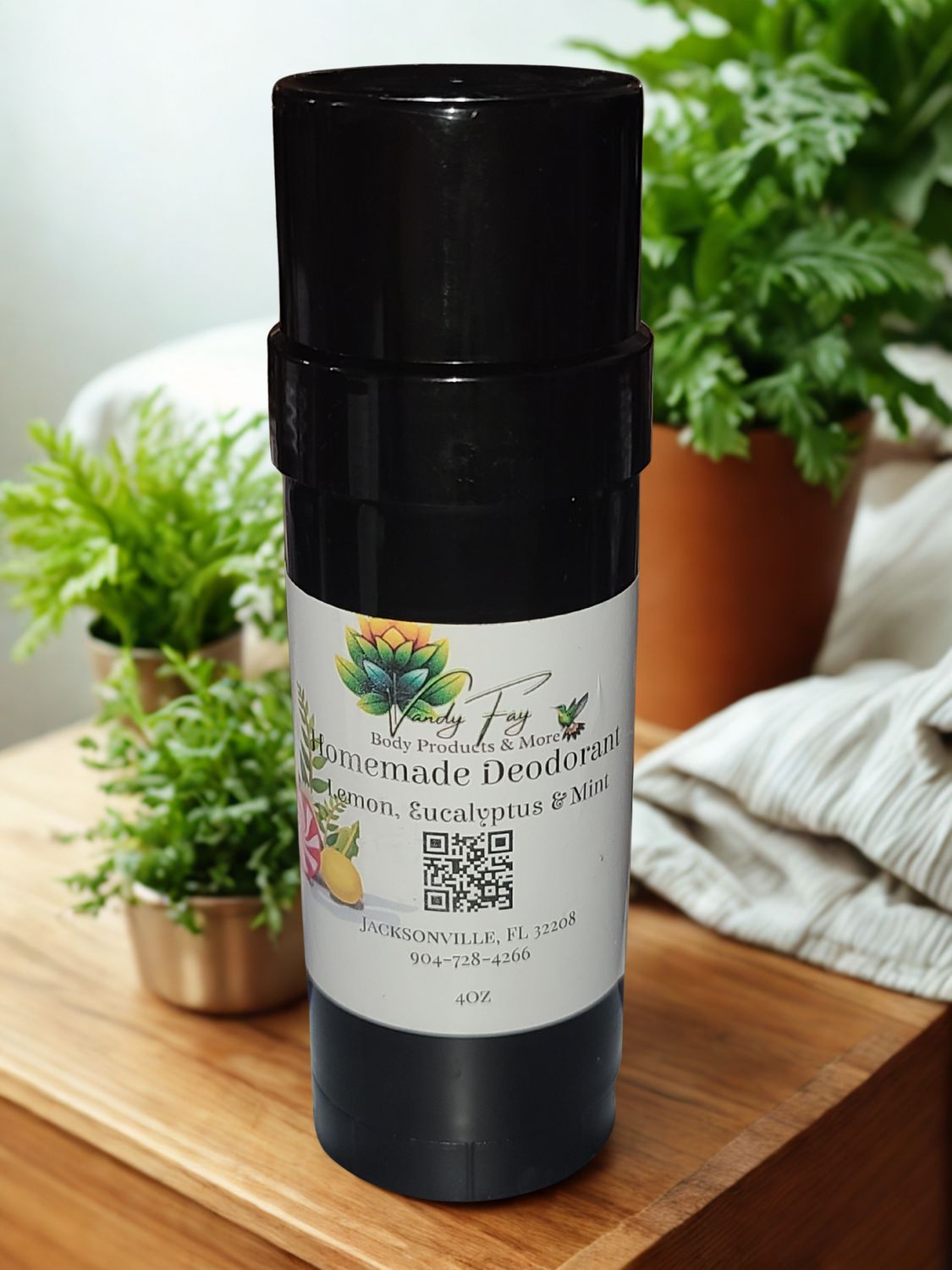 Lemon, Eucalyptus &amp; Mint Natural Deodorant