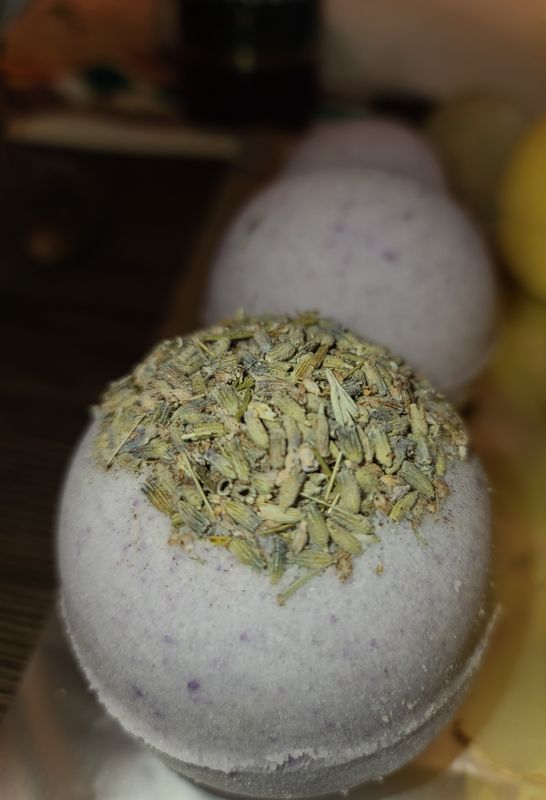 Herbal Infused Lavender Body Bomb