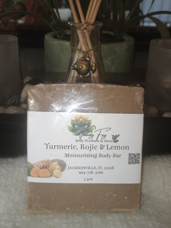 Turmeric, Kojic &amp; Lemon Moisturizing Body Bar