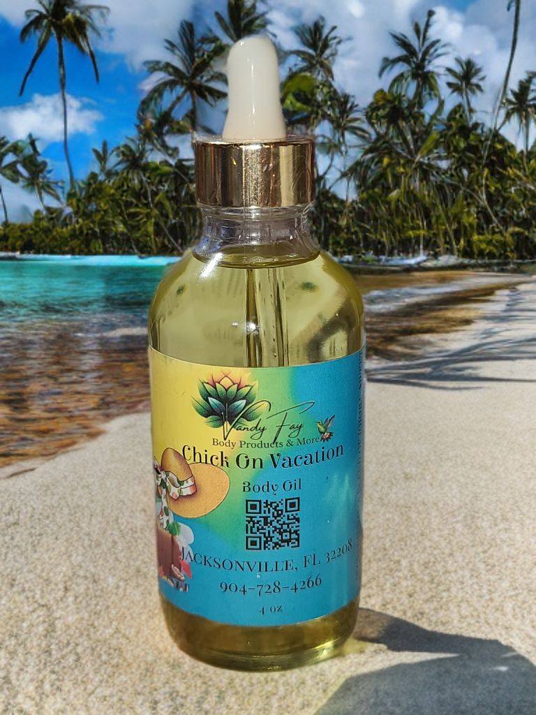 Chick On Vacation Body Oil
