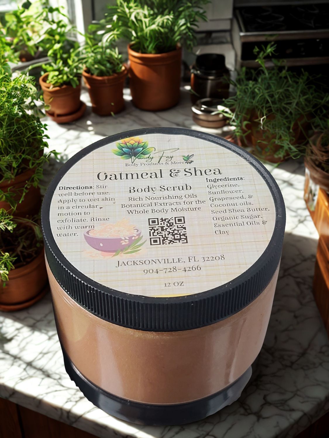 Oatmeal &amp; Shea Body Scrub
