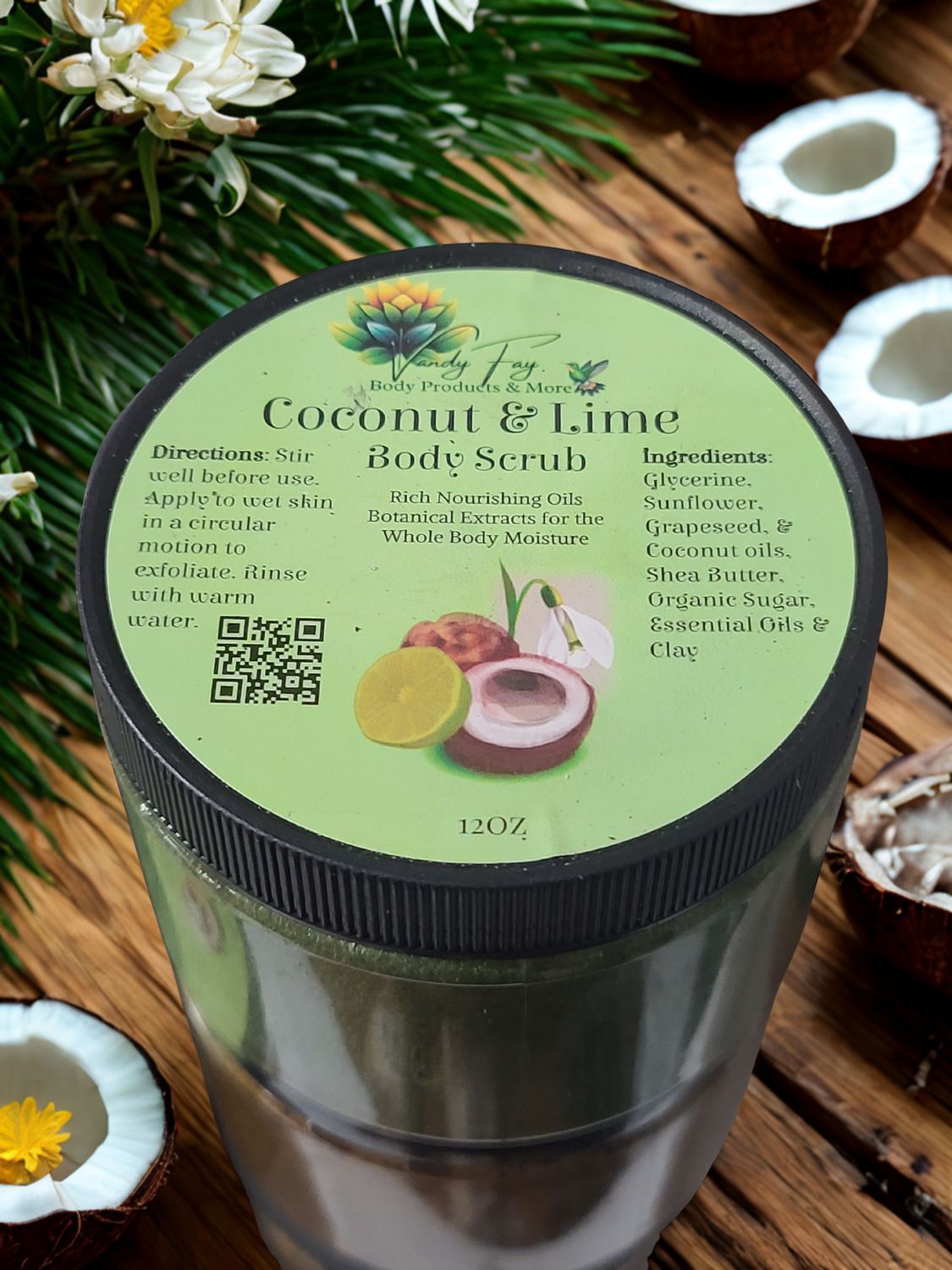 Coconut &amp; Lime Body Scrub