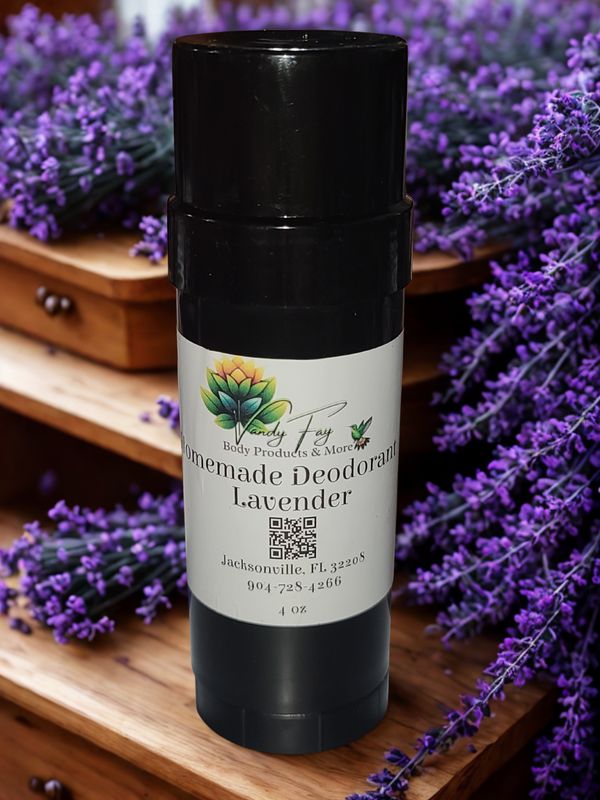 4 oz Lavender Natural Deodorant
