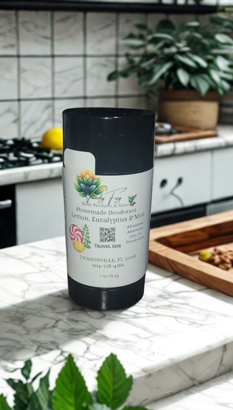 Lemon, Eucalyptus &amp; Mint Natural Deodorant