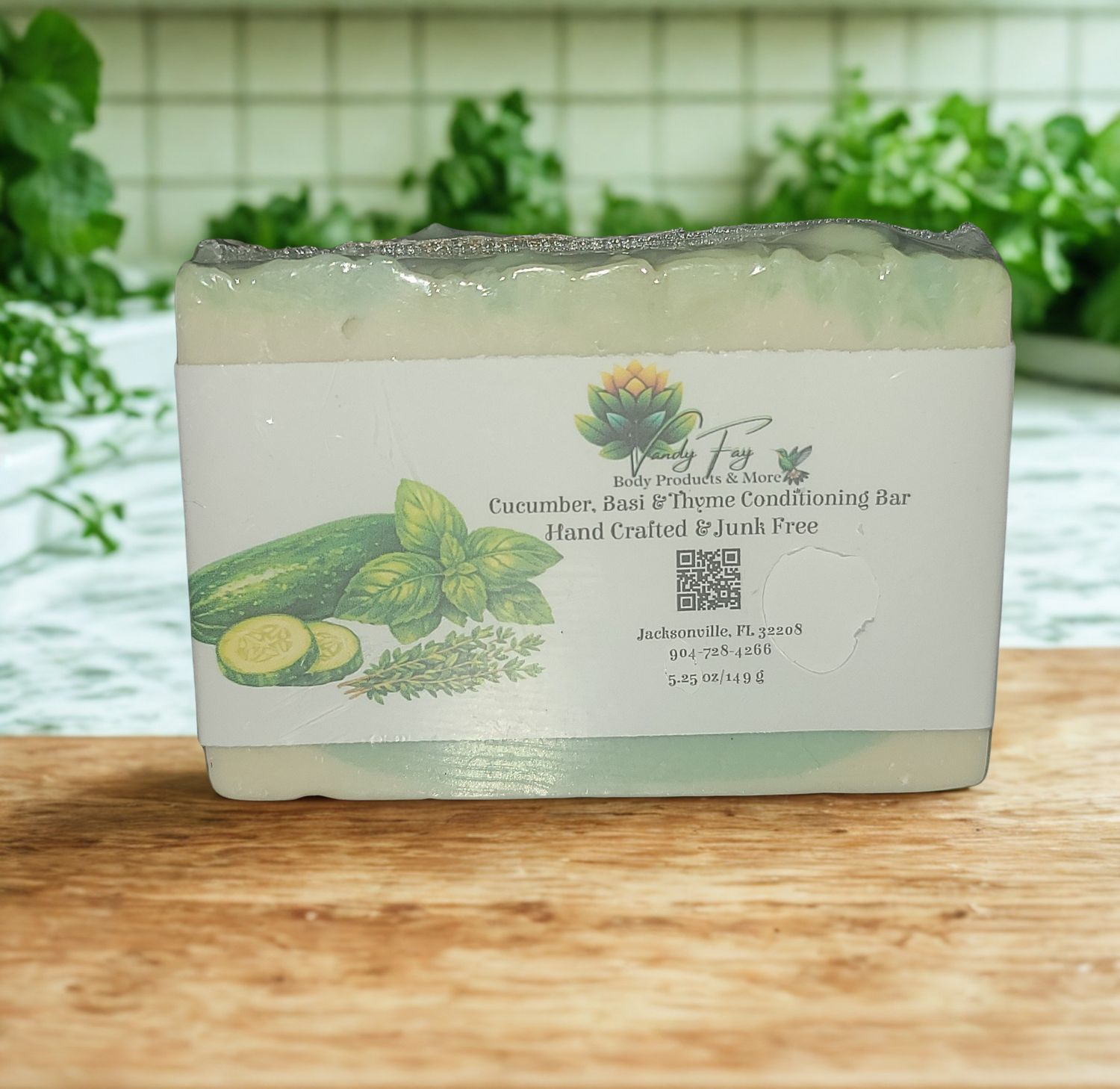 Cucumber? Mint &amp; Thyme Conditioning Body Bar