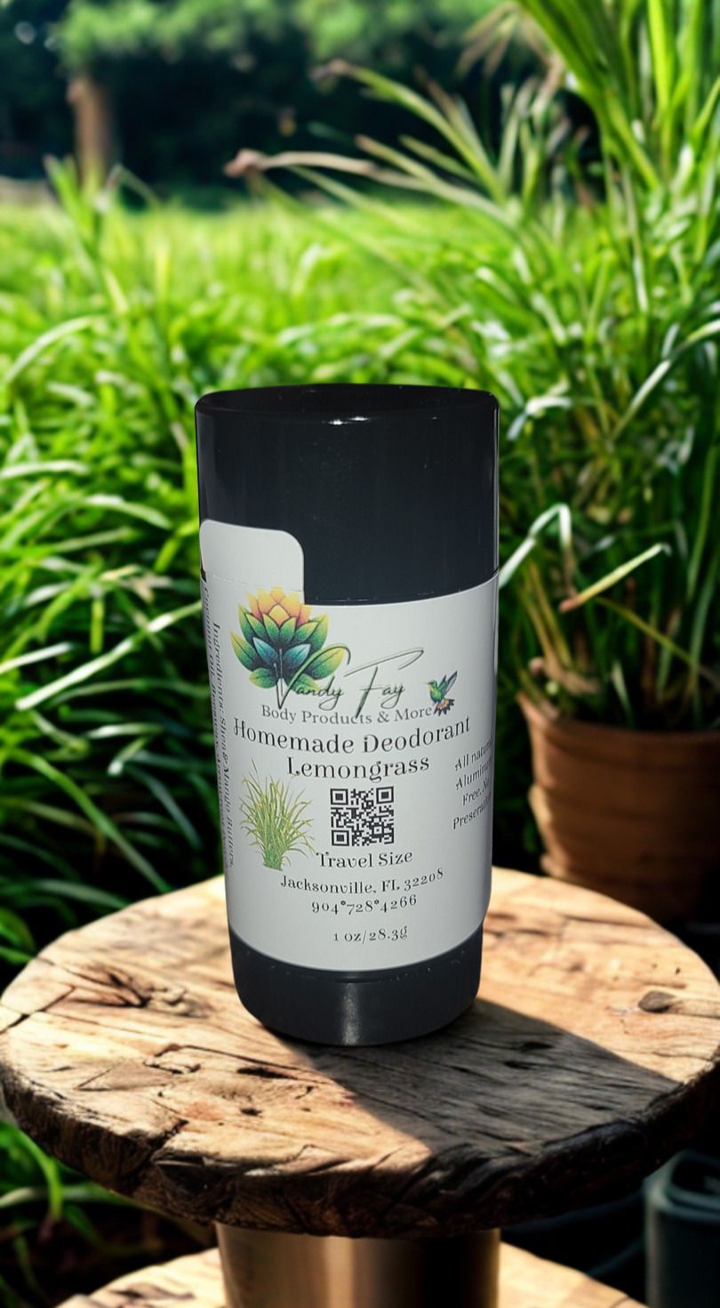 1 oz Lemongrass Natural Deodorant