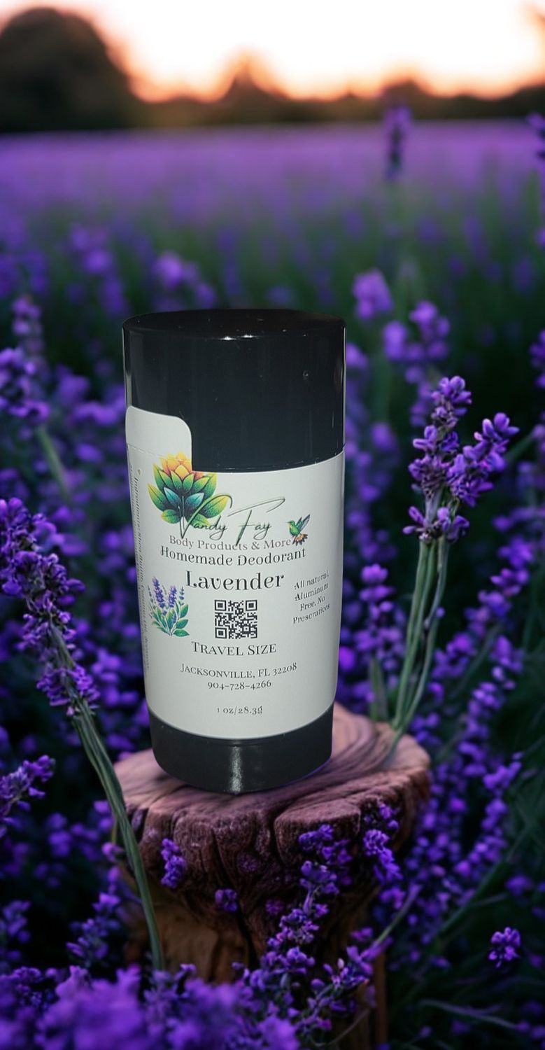 1 oz Lavender Natural Deodorant