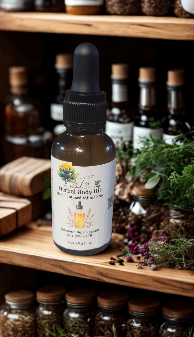 1 oz Herbal Body Oil