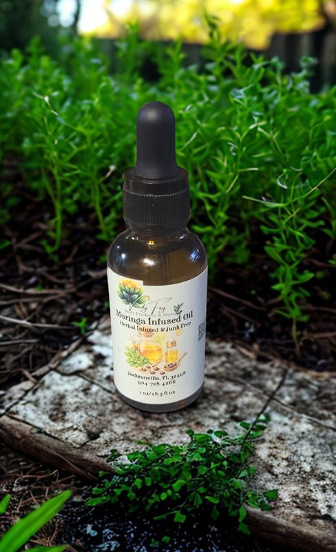1 oz Moringa Infused Body Oil